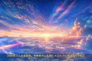 2026年アニメ主題歌が心を掴む理由：ヒットの法則と名曲の秘密を徹底解説