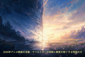 2026年アニメ映画の深層：クリエイターの挑戦と観客を魅了する物語の力