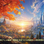 2026年秋アニメ戦線：覇権を決定づける物語性と視覚表現の最前線
