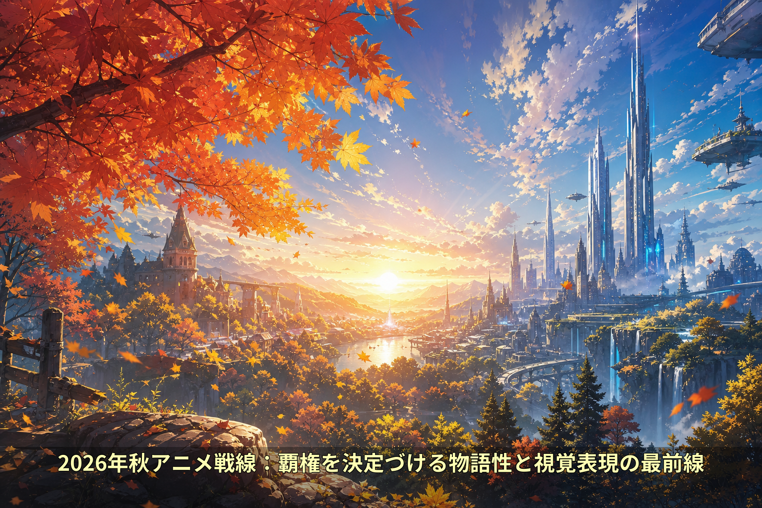 2026年秋アニメ戦線：覇権を決定づける物語性と視覚表現の最前線