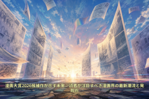 漫画大賞2026候補作が示す未来：読者が注目すべき漫画界の最新潮流と発掘術