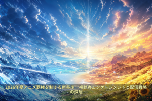 2026年夏アニメ覇権を制する新基準：視聴者エンゲージメントと配信戦略の深層