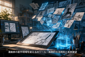 漫画家の創作現場を変えるAIツール：画期的な活用術と未来展望