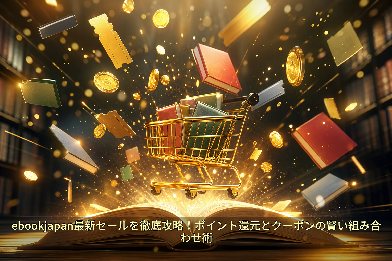 ebookjapan最新セールを徹底攻略！ポイント還元とクーポンの賢い組み合わせ術