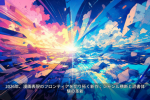 2026年、漫画表現のフロンティアを切り拓く新作：ジャンル横断と読書体験の革新