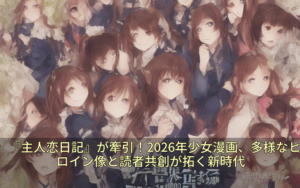 『主人恋日記』が牽引！2026年少女漫画、多様なヒロイン像と読者共創が拓く新時代