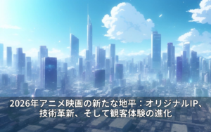 2026年アニメ映画の新たな地平：オリジナルIP、技術革新、そして観客体験の進化