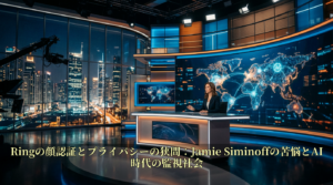 Ringの顔認証とプライバシーの狭間：Jamie Siminoffの苦悩とAI時代の監視社会