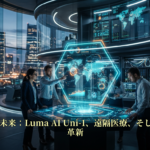 AIが織りなす未来：Luma AI Uni-1、遠隔医療、そして開発環境の革新