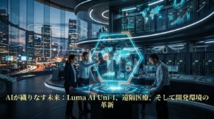 AIが織りなす未来：Luma AI Uni-1、遠隔医療、そして開発環境の革新