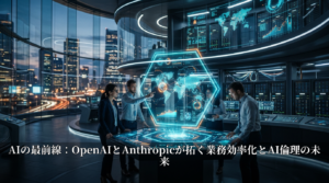 AIの最前線：OpenAIとAnthropicが拓く業務効率化とAI倫理の未来
