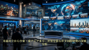 米露対立から中東・東アジアまで：世界を揺るがす国際情勢の深層分析