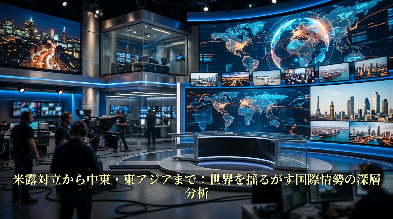 米露対立から中東・東アジアまで：世界を揺るがす国際情勢の深層分析