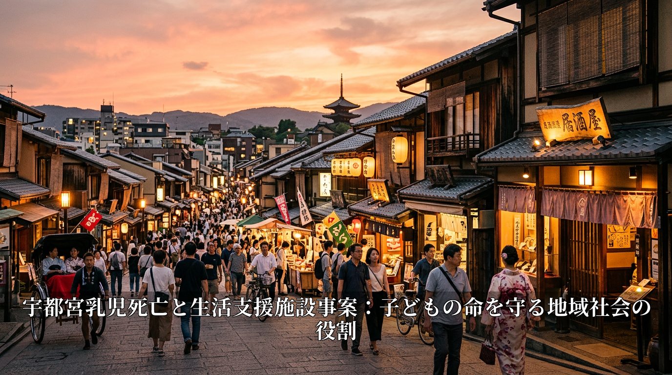 宇都宮乳児死亡と生活支援施設事案：子どもの命を守る地域社会の役割
