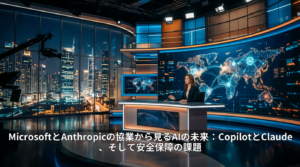 MicrosoftとAnthropicの協業から見るAIの未来：CopilotとClaude、そして安全保障の課題