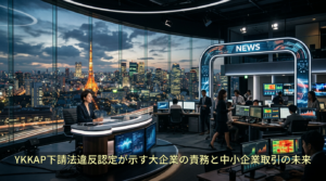 YKKAP下請法違反認定が示す大企業の責務と中小企業取引の未来