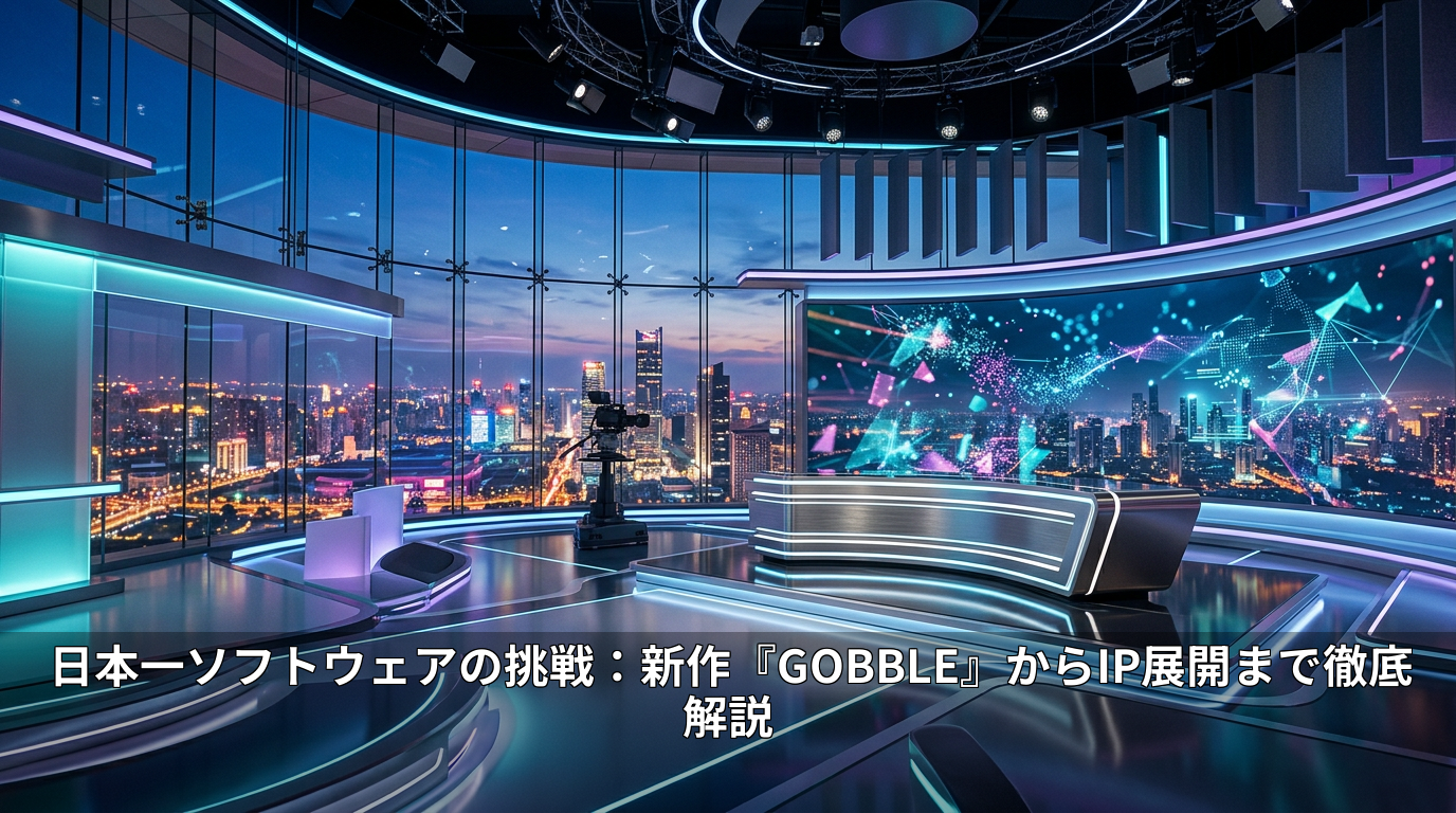 日本一ソフトウェアの挑戦：新作『GOBBLE』からIP展開まで徹底解説