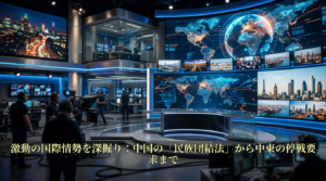 激動の国際情勢を深掘り：中国の「民族団結法」から中東の停戦要求まで