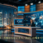 AIが描く未来：医療からビジネス、出会いの場まで変革の最前線