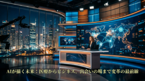 AIが描く未来：医療からビジネス、出会いの場まで変革の最前線