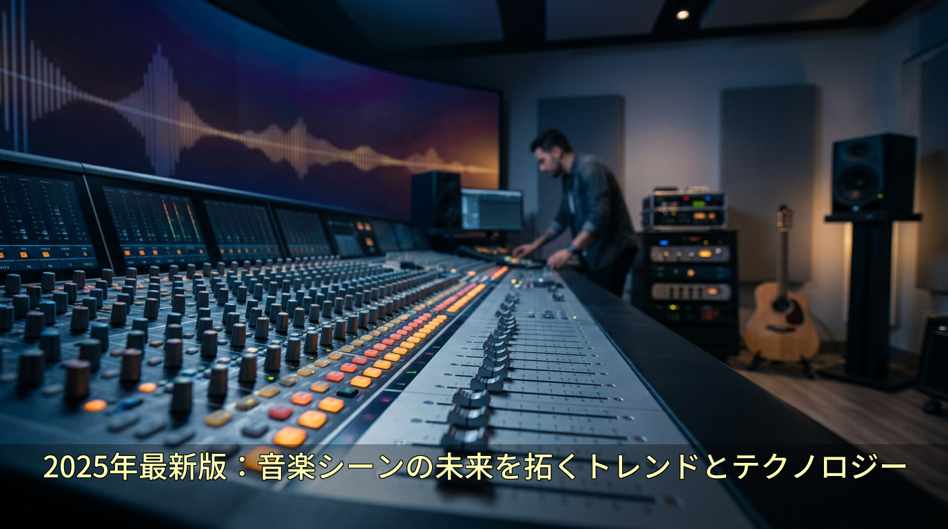 2025年最新版：音楽シーンの未来を拓くトレンドとテクノロジー