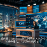 AI開発競争の最前線：Anthropicの国防リスクからGoogleとOpenAIの進化、Appleの戦略まで