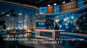 AI開発競争の最前線：Anthropicの国防リスクからGoogleとOpenAIの進化、Appleの戦略まで