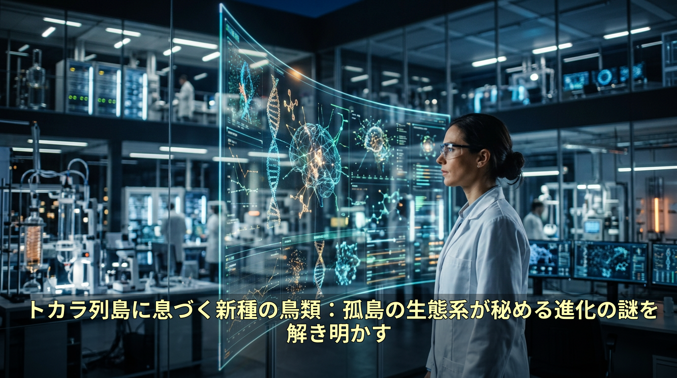 トカラ列島に息づく新種の鳥類：孤島の生態系が秘める進化の謎を解き明かす