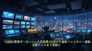「伝説の勇者ダ・ガーン」人気投票1位回から最新ファンタジー漫画、注目アニメまで深掘り