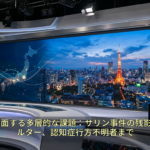 日本社会が直面する多層的な課題：サリン事件の残影から緊急シェルター、認知症行方不明者まで