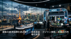 激動の経済指標を読み解く：実質賃金・ガソリン価格・家事代行市場の未来