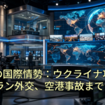 激動の国際情勢：ウクライナ攻勢からイラン外交、空港事故まで深掘り