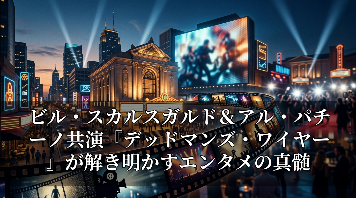 ビル・スカルスガルド＆アル・パチーノ共演『デッドマンズ・ワイヤー』が解き明かすエンタメの真髄