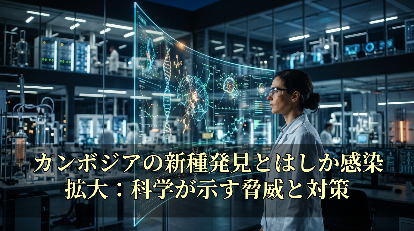 カンボジアの新種発見とはしか感染拡大：科学が示す脅威と対策
