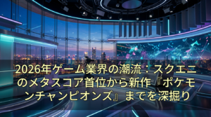 2026年ゲーム業界の潮流：スクエニのメタスコア首位から新作『ポケモンチャンピオンズ』までを深掘り