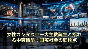 女性カンタベリー大主教誕生と揺れる中東情勢：国際社会の転換点