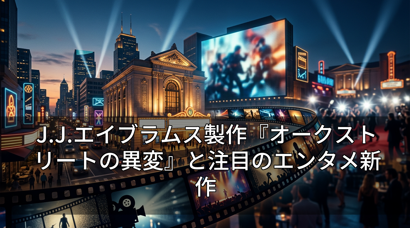 J.J.エイブラムス製作『オークストリートの異変』と注目のエンタメ新作