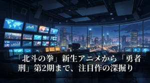 「北斗の拳」新生アニメから「勇者刑」第2期まで、注目作の深掘り