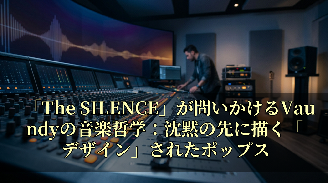 「The SILENCE」が問いかけるVaundyの音楽哲学：沈黙の先に描く「デザイン」されたポップス