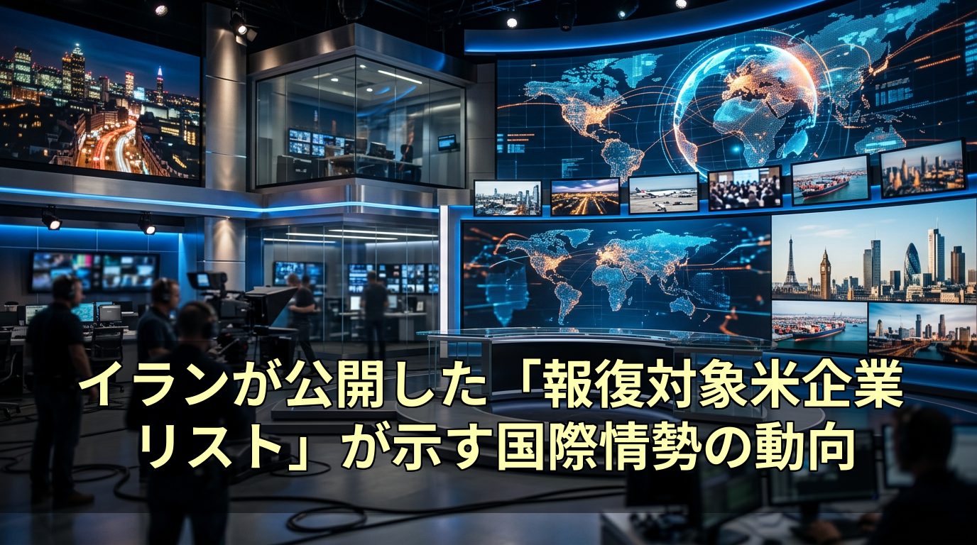 イランが公開した「報復対象米企業リスト」が示す国際情勢の動向