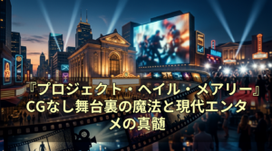 『プロジェクト・ヘイル・メアリー』CGなし舞台裏の魔法と現代エンタメの真髄