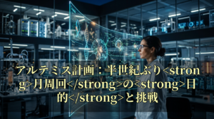 アルテミス計画：半世紀ぶり月周回の目的と挑戦