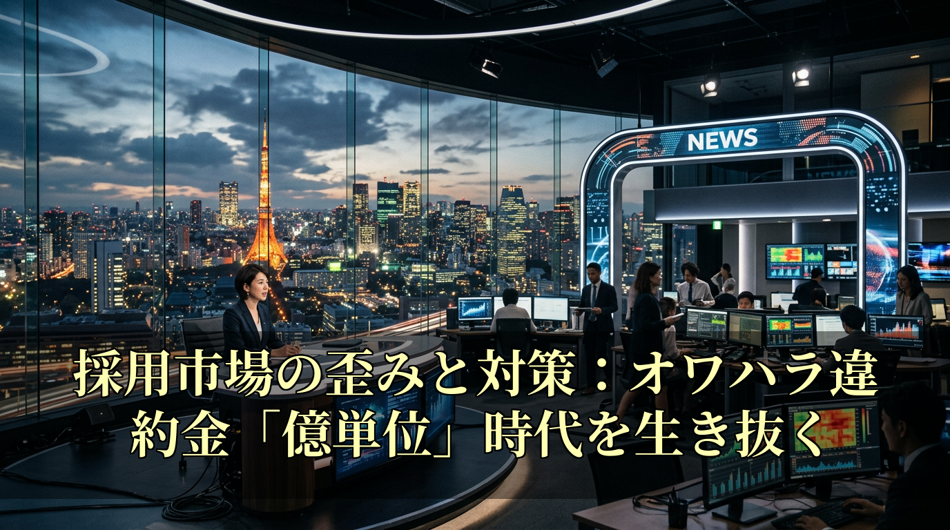採用市場の歪みと対策：オワハラ違約金「億単位」時代を生き抜く
