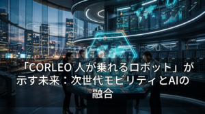 「CORLEO 人が乗れるロボット」が示す未来：次世代モビリティとAIの融合
