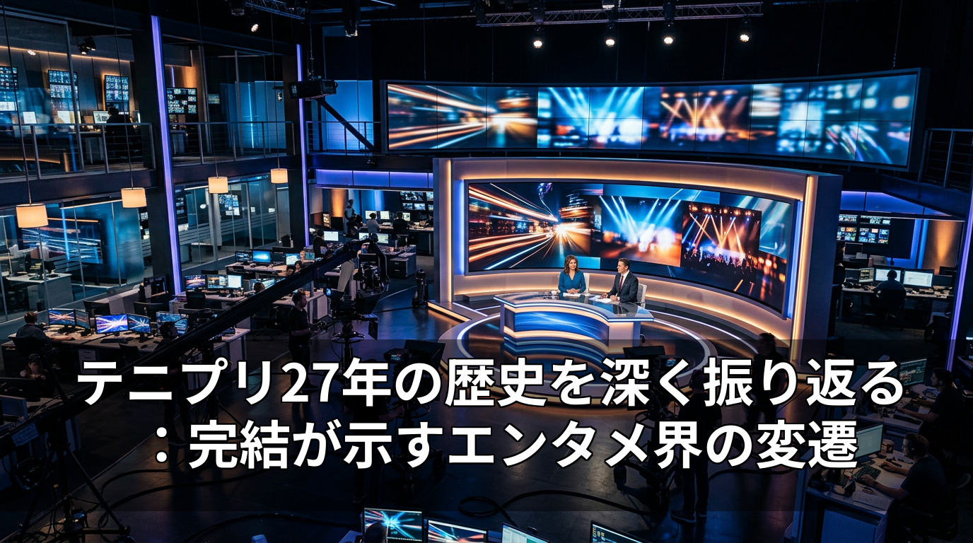 テニプリ27年の歴史を深く振り返る：完結が示すエンタメ界の変遷