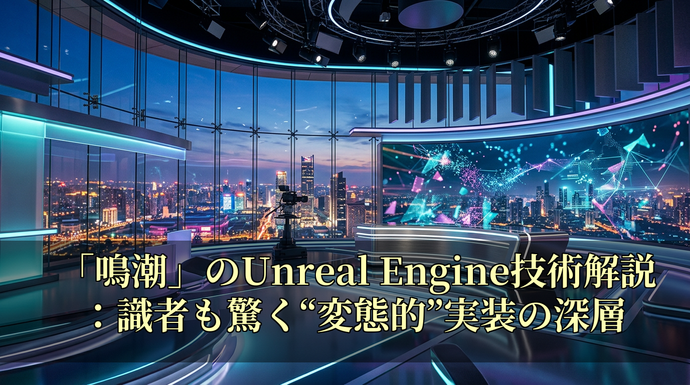 「鳴潮」のUnreal Engine技術解説：識者も驚く“変態的”実装の深層
