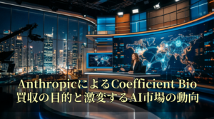 AnthropicによるCoefficient Bio買収の目的と激変するAI市場の動向
