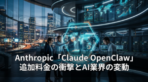 Anthropic「Claude OpenClaw」追加料金の衝撃とAI業界の変動