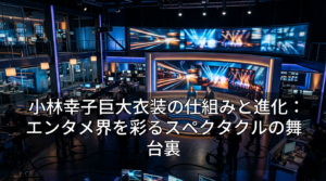 小林幸子巨大衣装の仕組みと進化:エンタメ界を彩るスペクタクルの舞台裏