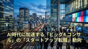 AI時代に加速する「ビッグ4 コンサル」の「スタートアップ転職」動向